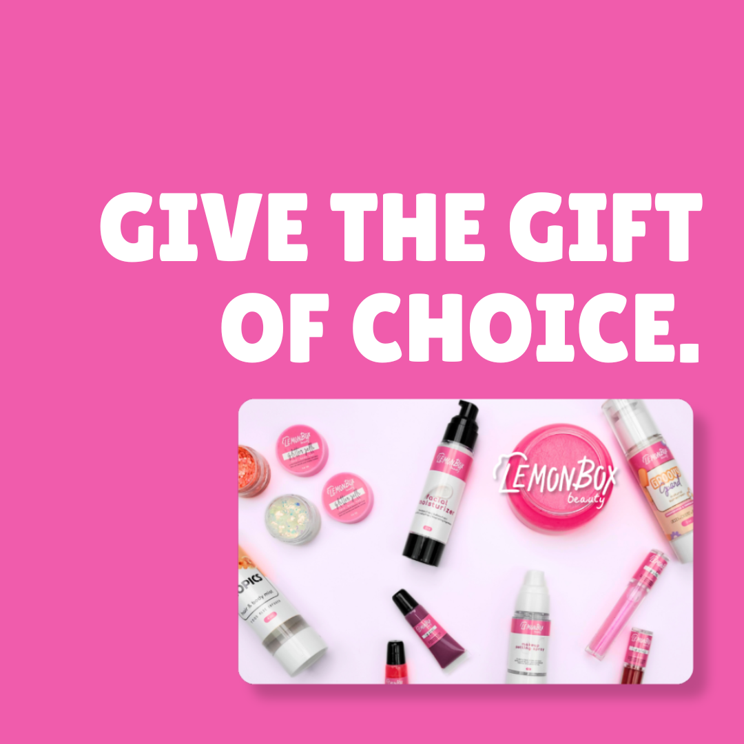 Lemon Box Beauty gift cards