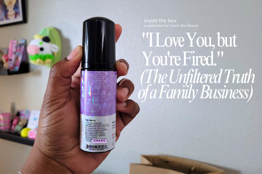 "I Love You, but You're Fired." (The Unfiltered Truth of a Family Business)