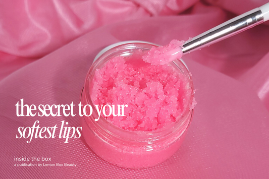 The Secret to Your Softest Lips Ever: Why Our Lip Scrub is a Game-Changer
