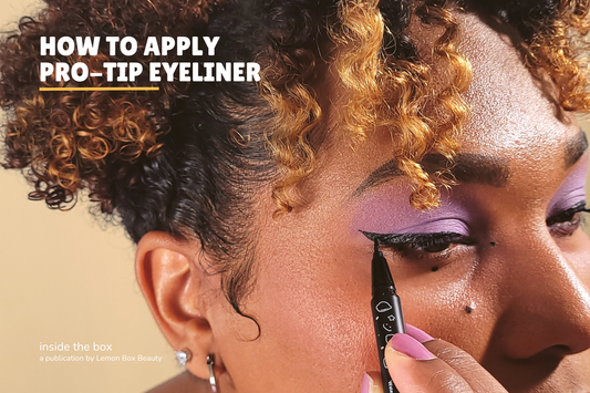 How to Apply Felt Tip Eyeliner: Pro-Tip Eyeliner Tutorial