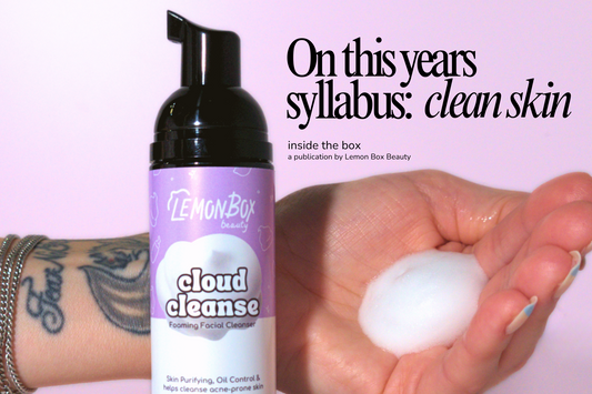 On this years syllabus: Clean Skin