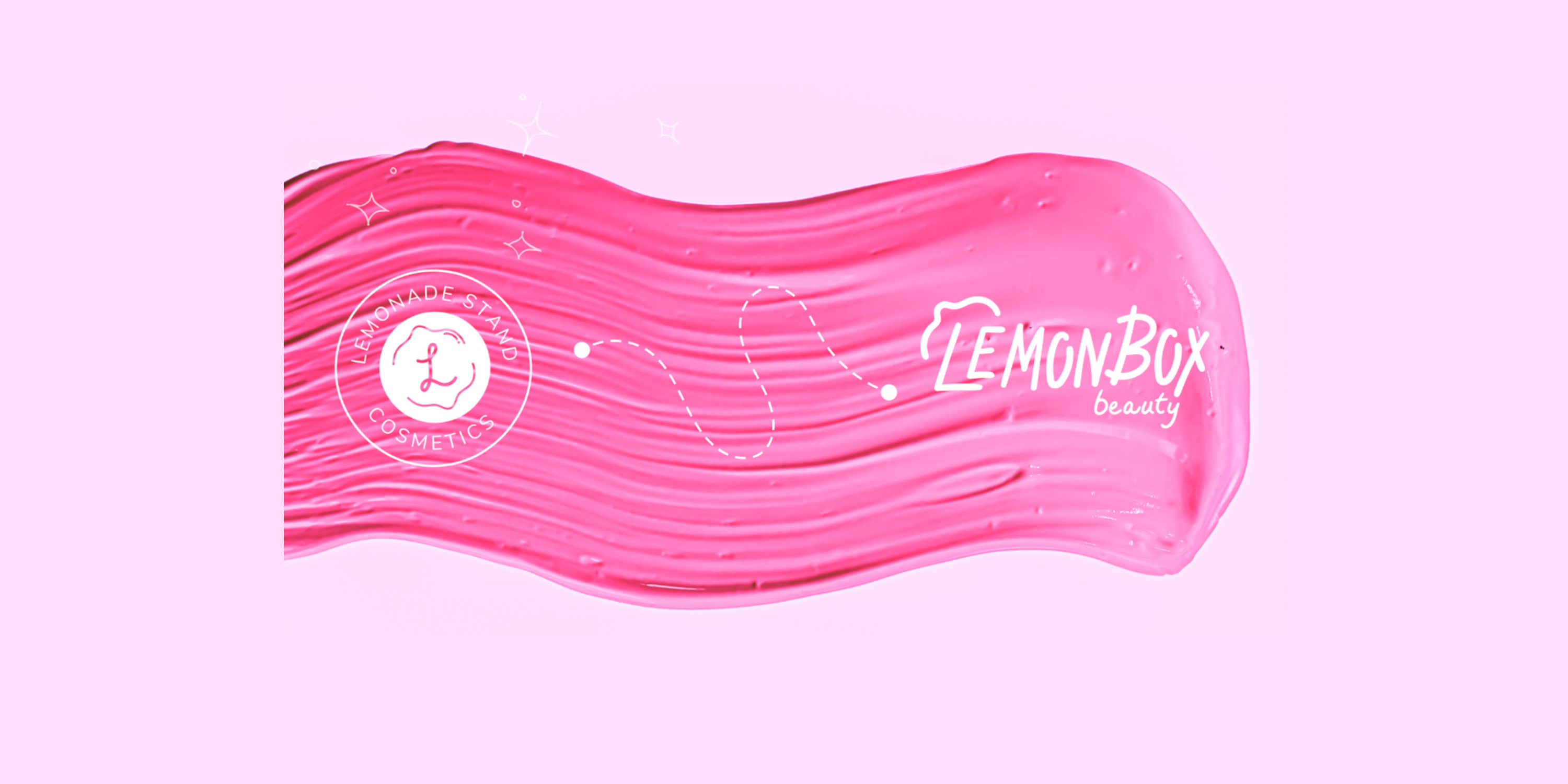 About Us Lemon Box Beauty product flatlay Lemonade stand cosmetics