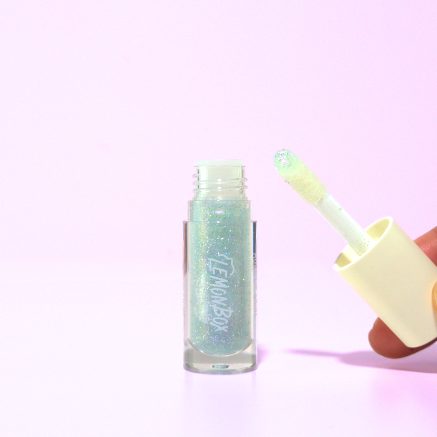 Aura Lip Shine Lip Gloss  Lemon Box Beauty product photo Oasis