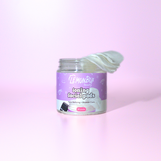 Lemon Box Beauty Facial Toning Pads
