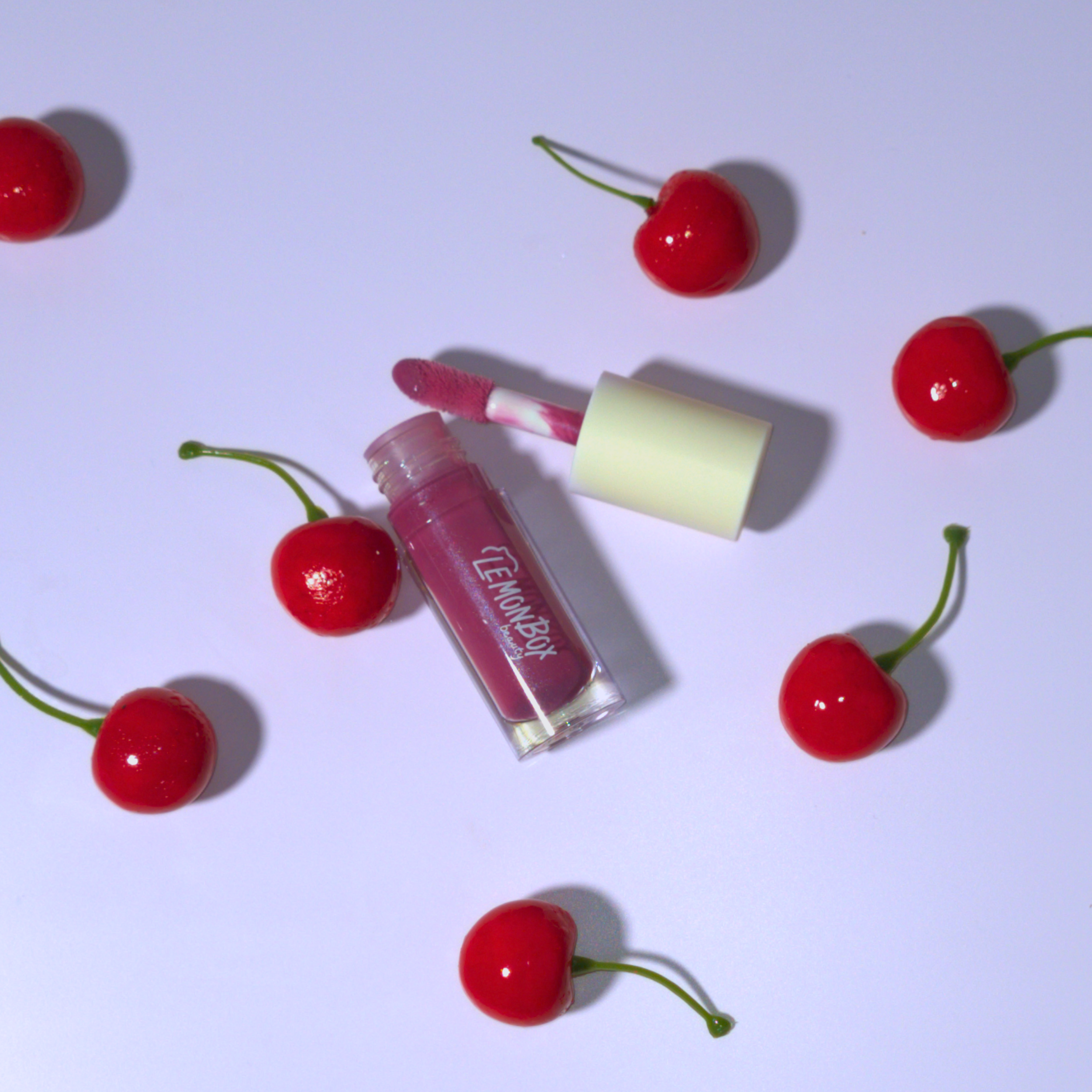 Lemon Box Beauty Aura Lip Shine Lip Gloss Cherry