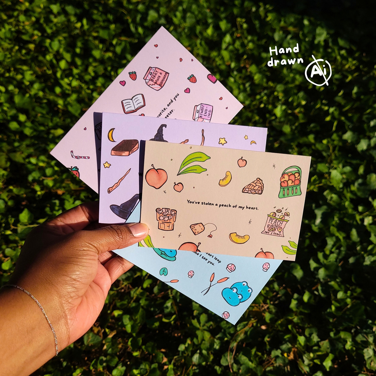 Tarjetas de felicitación diseñadas a mano | Lemon Box Beauty