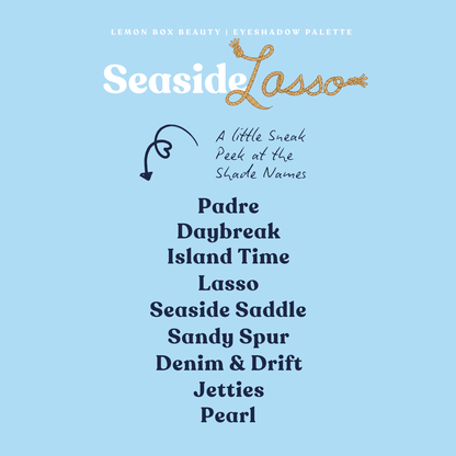 Seaside Lasso: The Gulf Coast Archive Eyeshadow Palette (Limited Edition) Pre-Order
