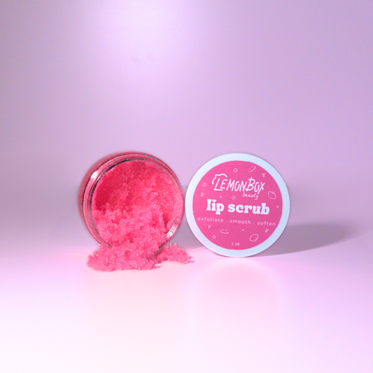 Lemon Box Beauty Lip Scrub