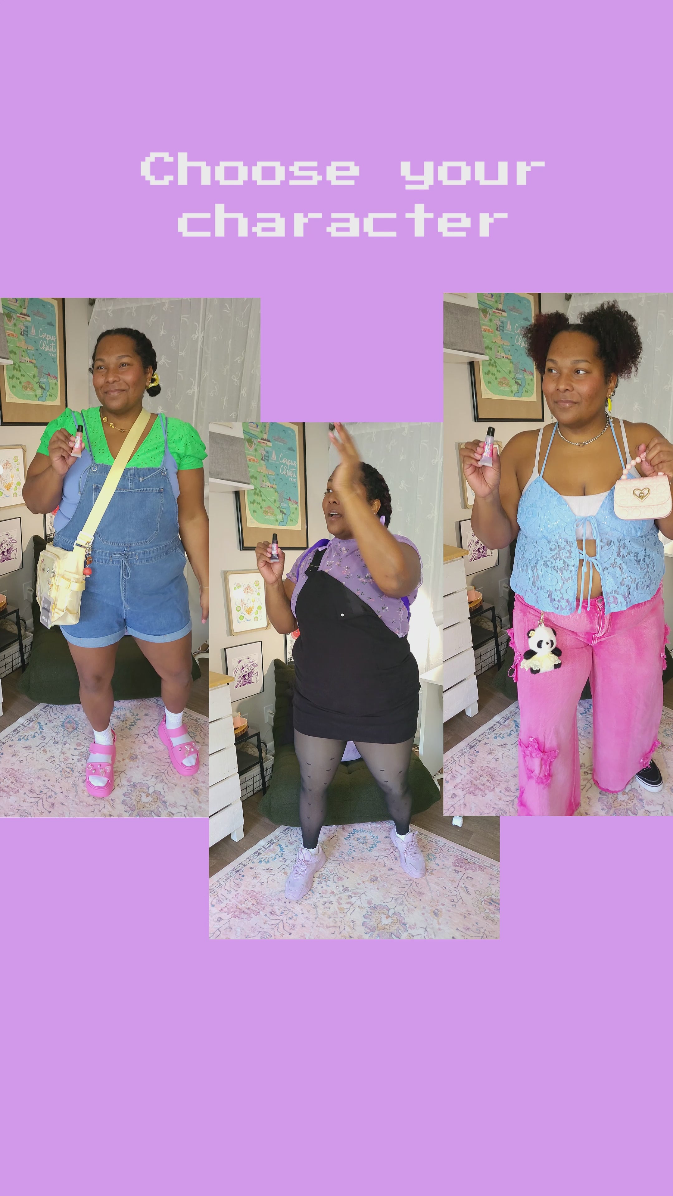 Usako mini kawaii and anime theme styled outfits based on anime characters